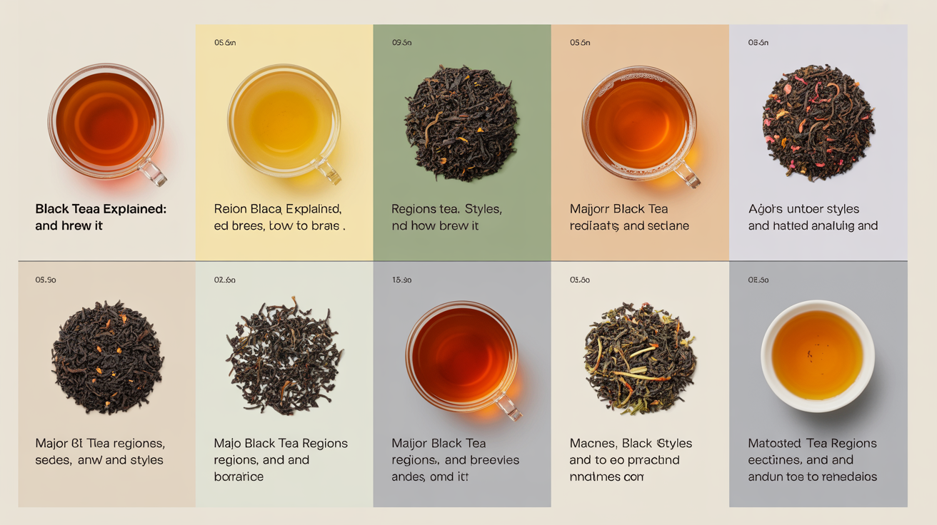 Major Black Tea Regions and Styles