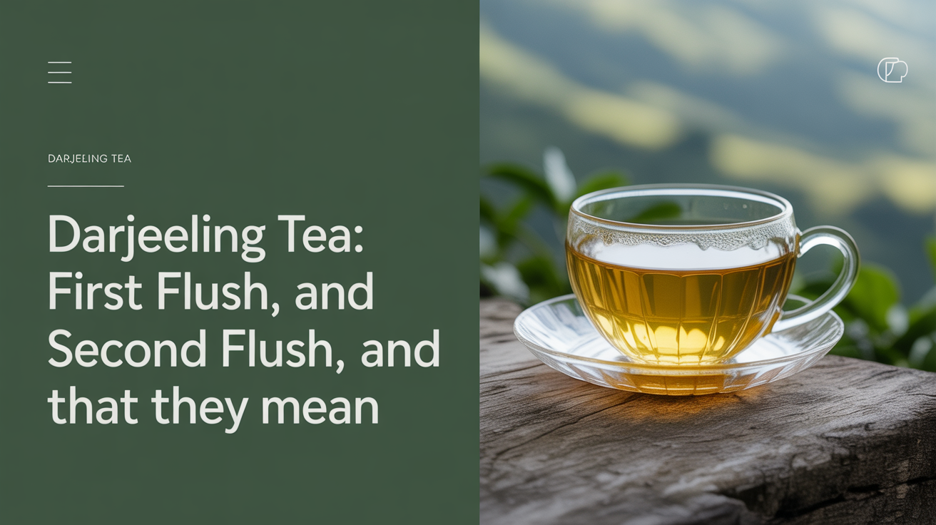 Darjeeling Tea: First Flush, Second Flush, and What They Mean
