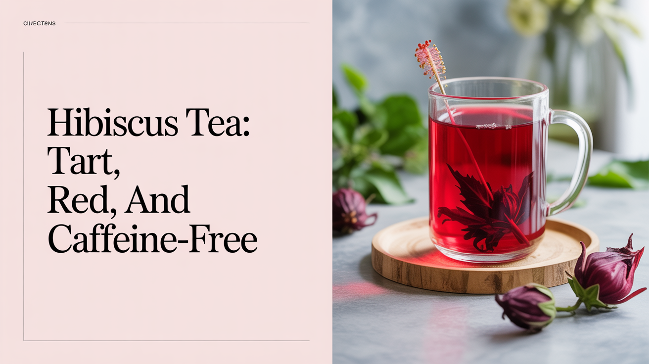 Hibiscus Tea: Tart, Red, and Caffeine-Free