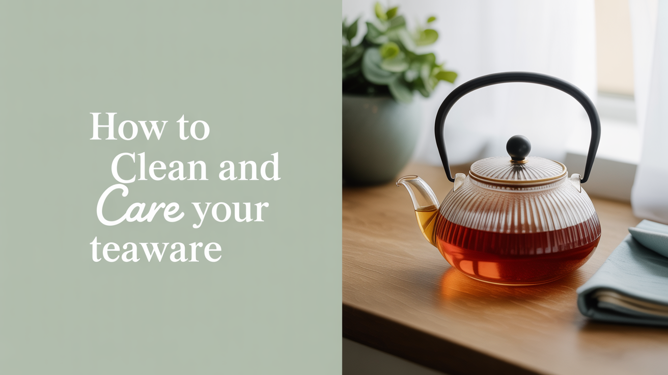 How to Clean and Care for Your Teaware