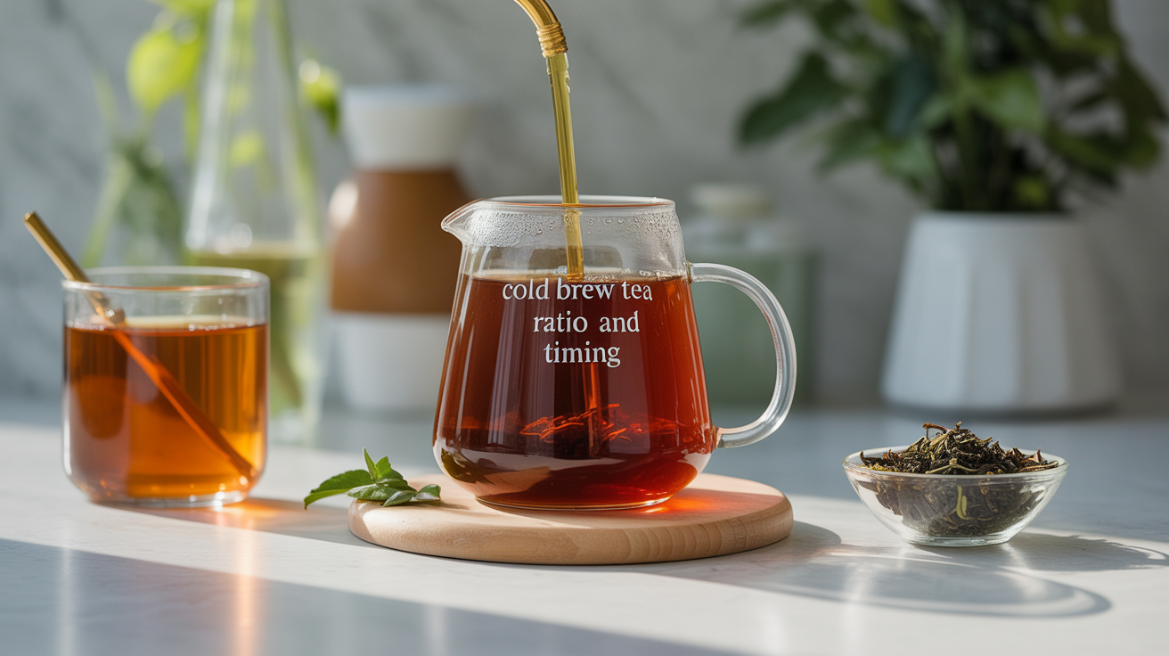 Cold Brew Tea Ratio and Timing